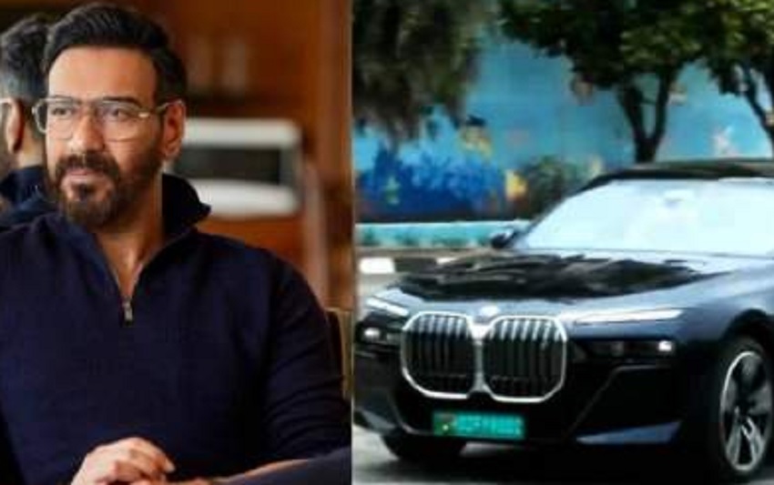 BMW i7 लग्जरी इलेक्ट्रिक कार के मुरीद हुए अभिनेता अजय देवगन, किया अपने कलेक्शन में शामिल, यह रही कीमत